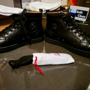 Christian Louboutin Mens Sneakers Black Size 44